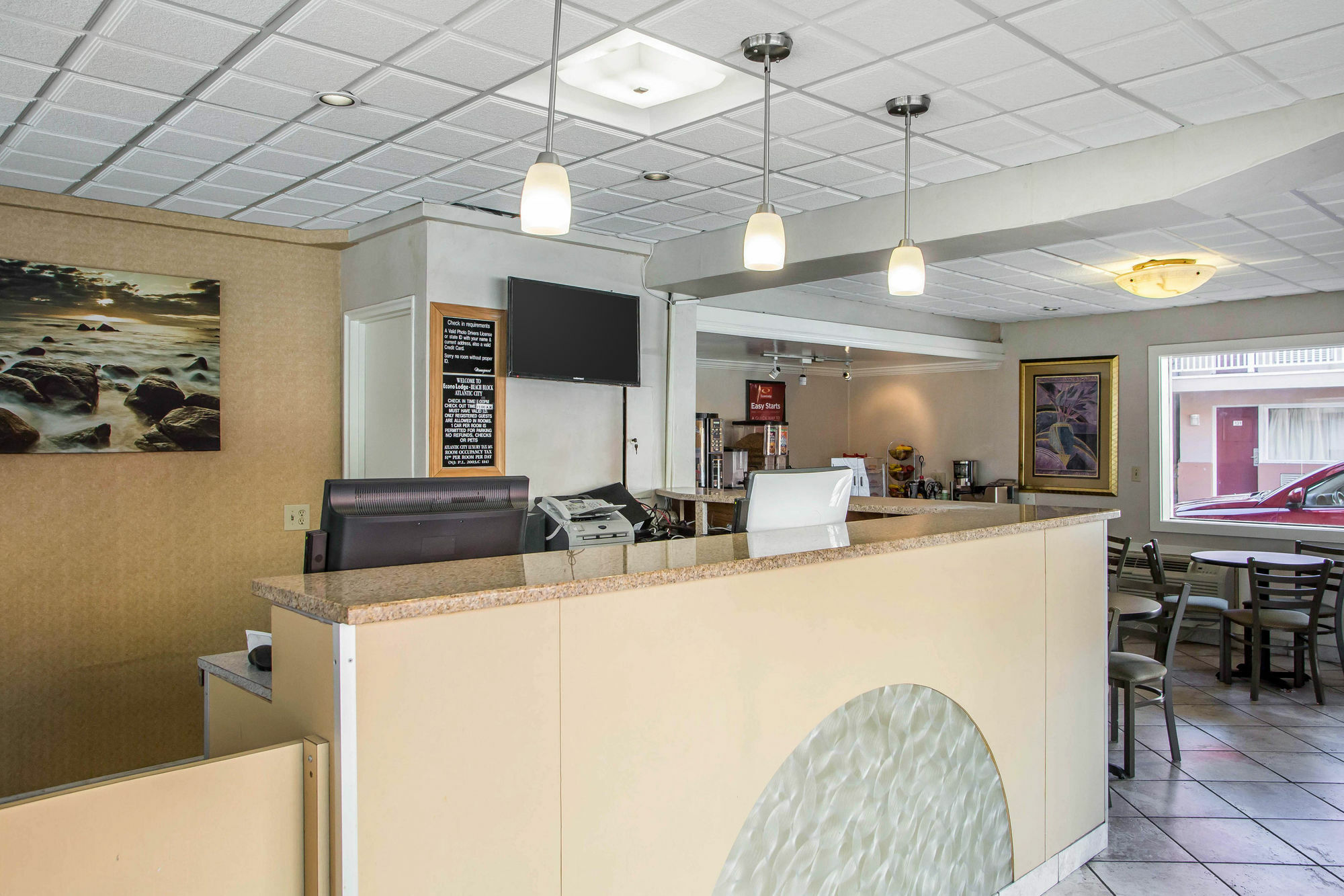 Econo Lodge Beach And Boardwalk Atlantic City Exterior foto